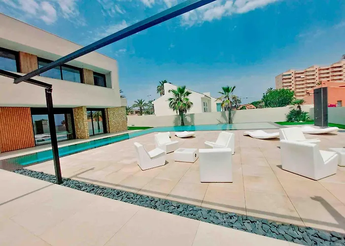 Inmovecos Gawy 2 De Lujo Con Piscina Privada Villa La Manga del Mar Menor